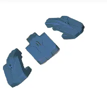 11081279 11081277 11081276 Liebherr lūpu aizsargs, platums 240 mm, 90. izmērs