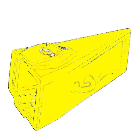 368-3875 Cat A170 Advansys 992 993 iekrāvēja ogļu kausa zobs