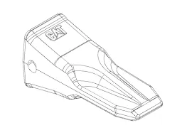 A80 Advansys 505-3982 Caterpillar iekraušanas uzgaļa papildu nodeva