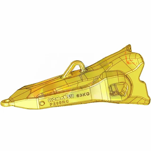 KPrime P200RC Hensley Komatsu Excavator PC2000 kausa zobs